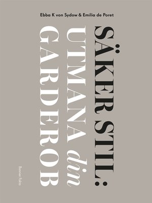 cover image of Säker stil